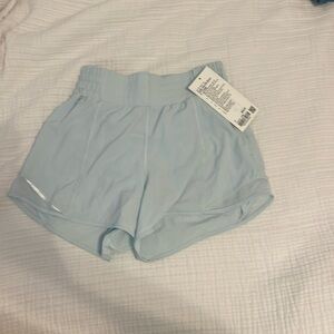 hotty hot high rise short 4" lululemon size 4
